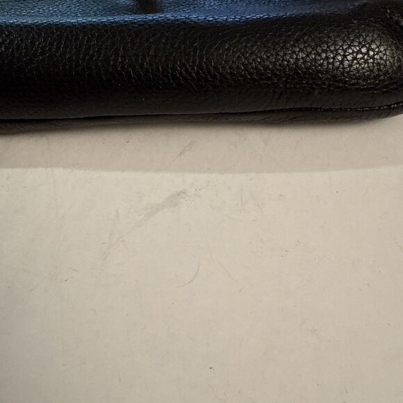 Coach Park Turnlock Black Pebbled Leather Wristlet Wallet - Picture 9 of 10